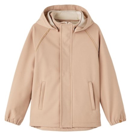 Lil\' Atelier Alfa softshell jacket - Nougat