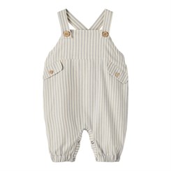 Lil' Atelier Diogo loose overall - Harbor mist stripes