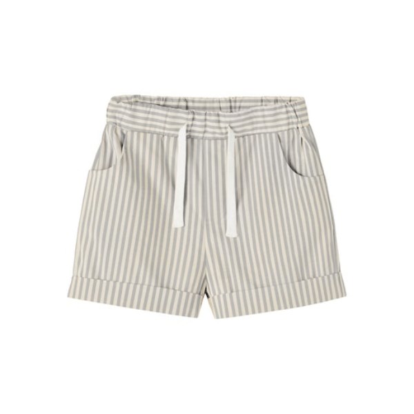 Lil\' Atelier Diogo loose shorts - Harbor mist stripes