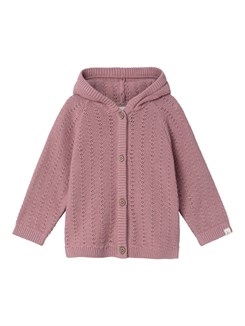 Lil' Atelier Daimo knit jacket - Nostalgia Rose