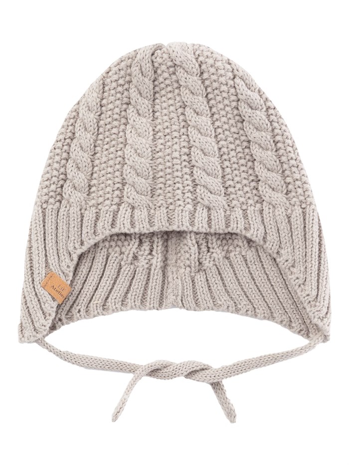 Lil\' Atelier Daio knit hat - Pure cashmere
