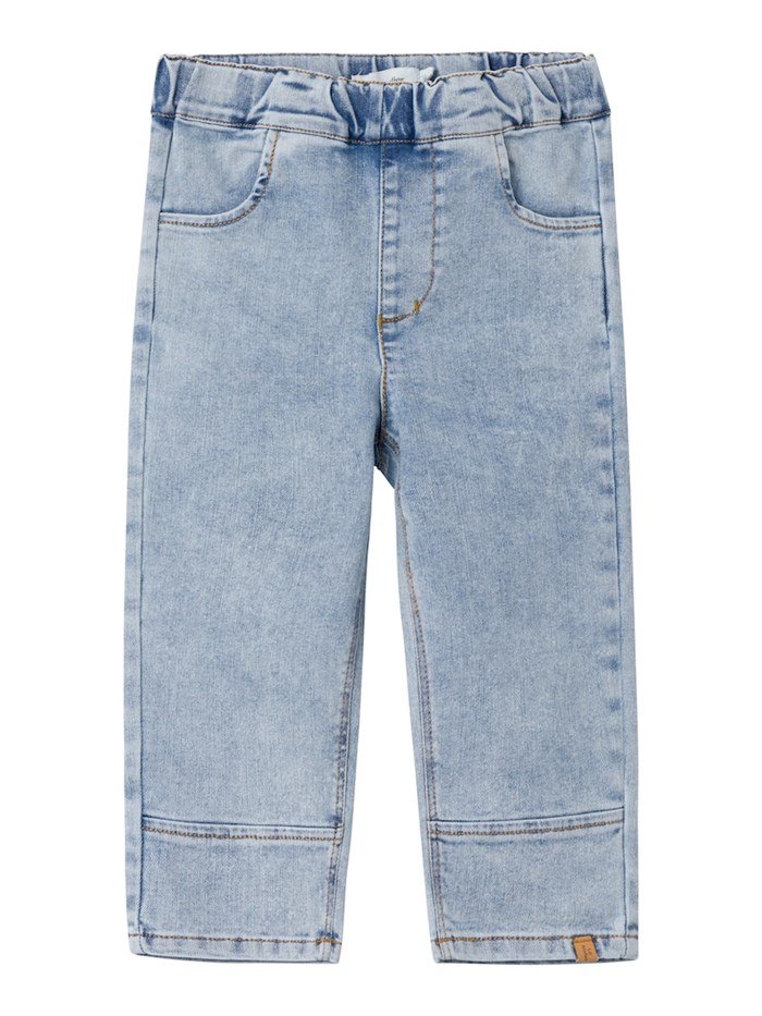 Lil\' Atelier Ben tapered jeans - Light Blue denim
