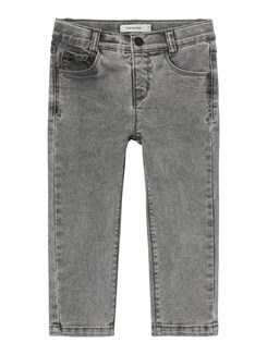 Lil' Atelier Ryan reg jeans - Light grey Denim