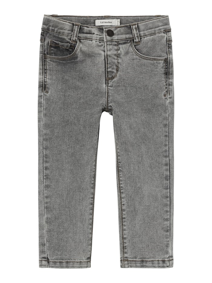 Lil\' Atelier Ryan reg jeans - Light grey Denim