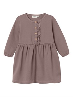 Lil' Atelier Balina LS dress - Antler