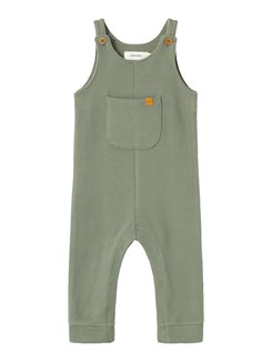 Lil' Atelier Talio sweat overall - Agave green
