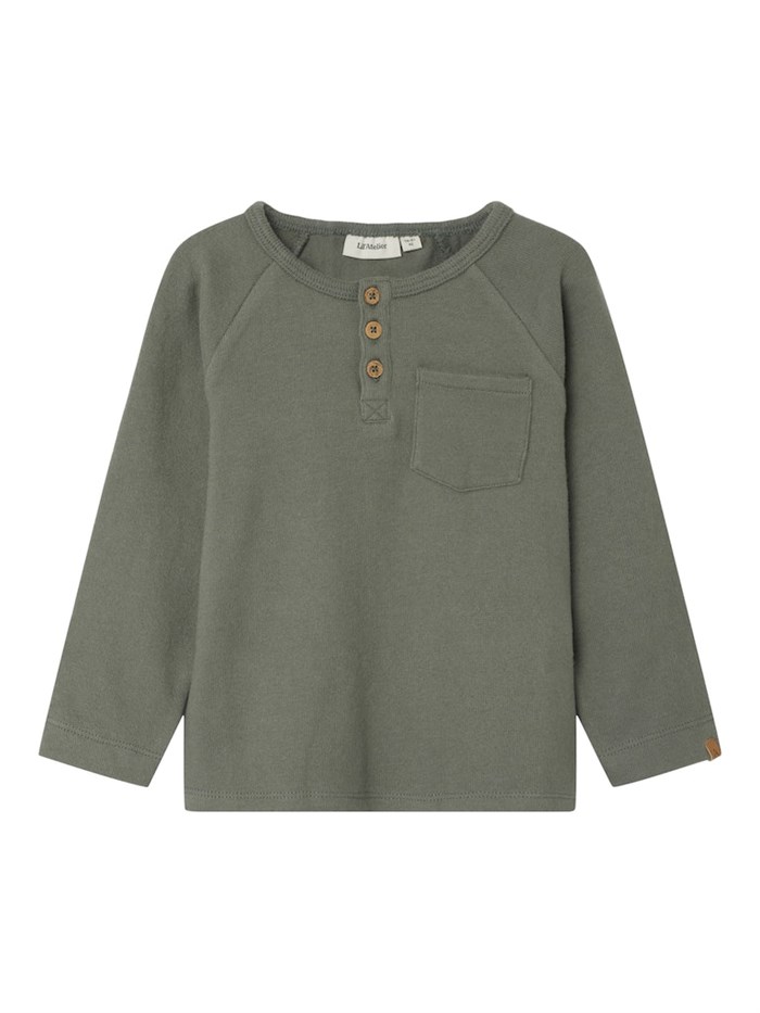 Lil\' Atelier Thor LS top - Agave green