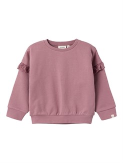 Lil' Atelier Doris LS sweatshirt - Nostalgia Rose