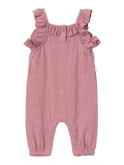 Lil' Atelier Dolie loose overall - Nostalgia Rose