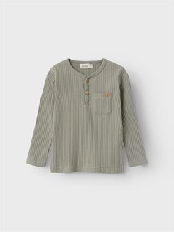 Lil' Atelier Dimo LS t-shirt - Dried sage
