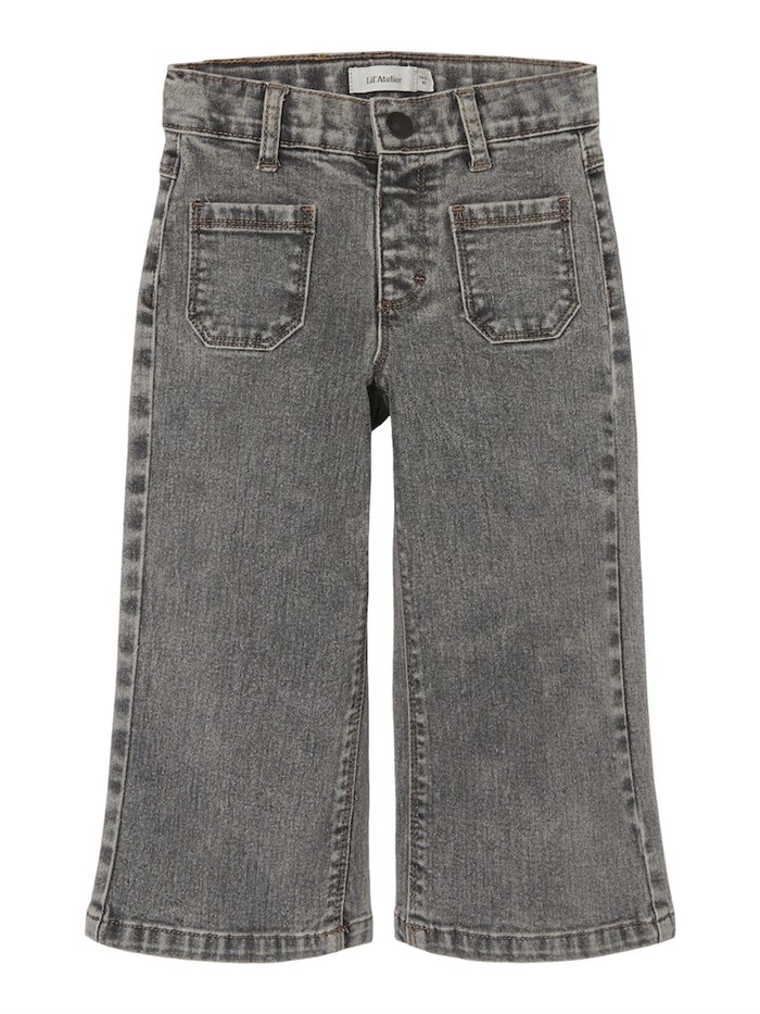 Lil\' Atelier Ben tapered jeans - Light grey Denim