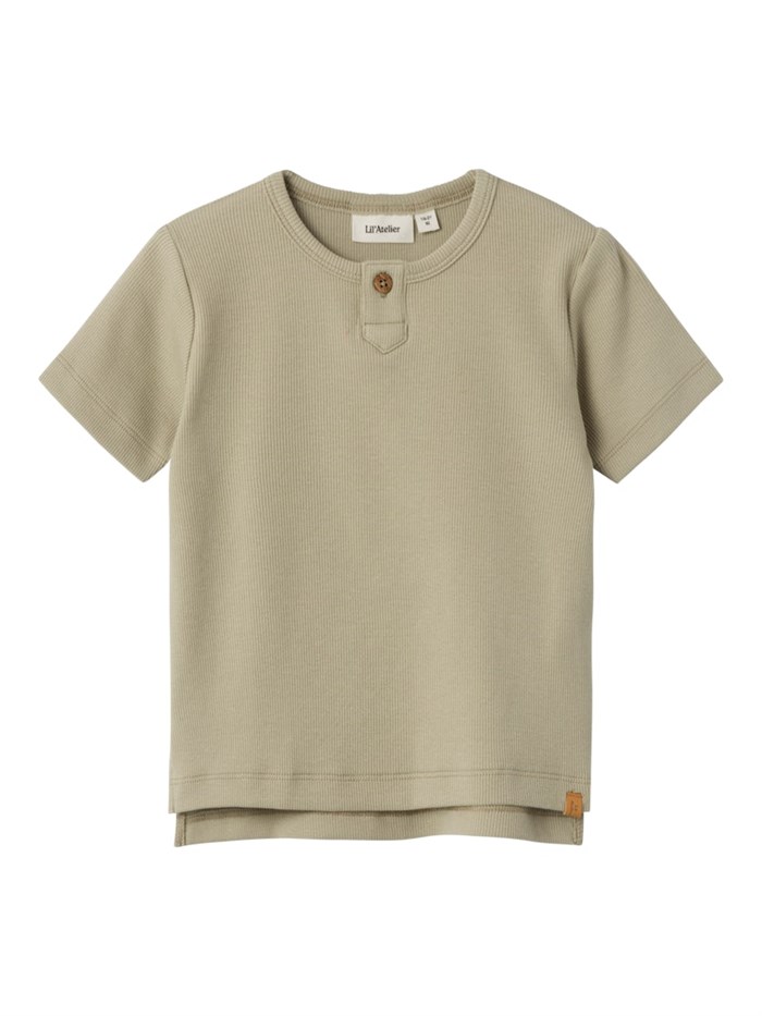 Lil\' Atelier Gago SS t-shirt - Moss gray