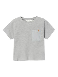 Lil' Atelier Honjo SS loose t-shirt - Limestone