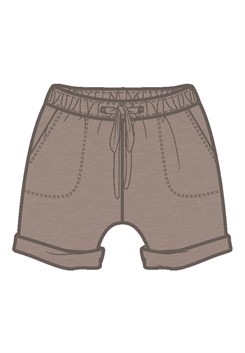 Lil' Atelier Jobo shorts - Mocha meringue