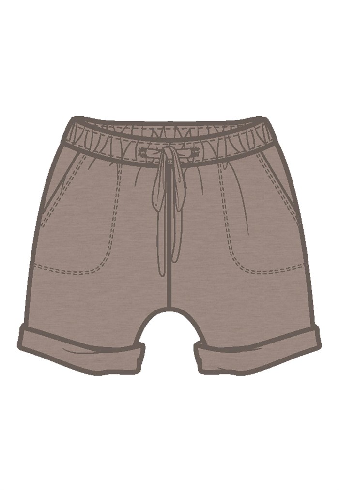 Lil\' Atelier Jobo shorts - Mocha meringue