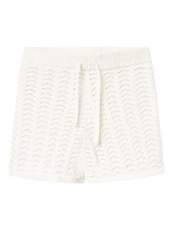 Lil' Atelier Johanna knit shorts - Coconut milk
