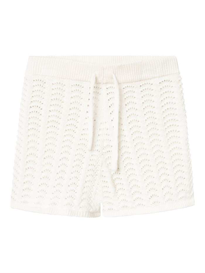 Lil\' Atelier Johanna knit shorts - Coconut milk