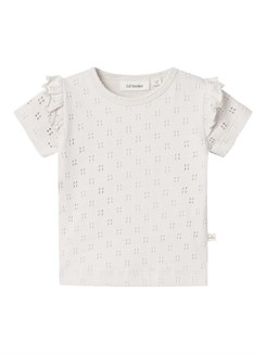 Lil' Atelier Himaja SS t-shirt - Coconut milk