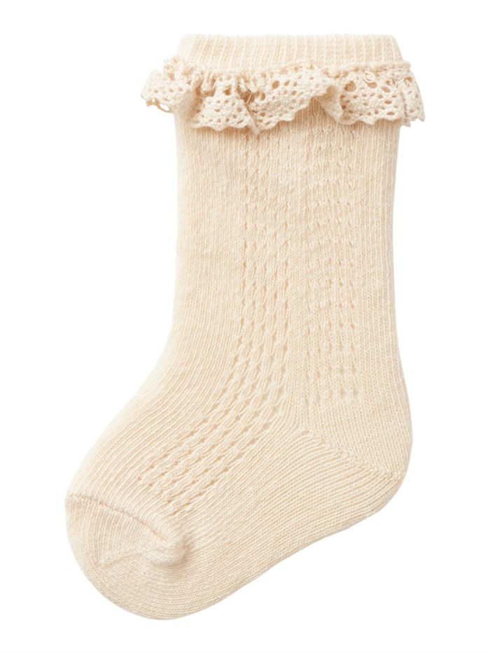 Lil\' Atelier Frida socks - Sandshell