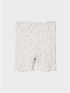 Lil' Atelier Hulla cykelshorts - Coconut milk