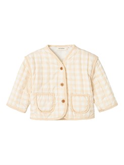 Lil' Atelier quilt jacket - Coconut Milk