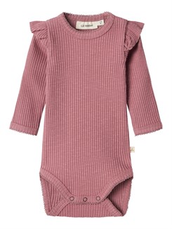 Lil' Atelier Fraja LS slim body - Nostalgia Rose