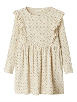 Lil' Atelier Gago LS dress - Turtledove 