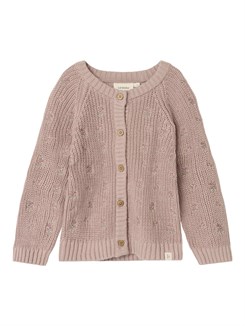 Lil' Atelier Emlen LS knit - Shadow gray