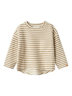 Lil' Atelier Tadeo LS T-shirt - Turtledove petrified