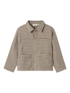 Lil' Atelier Evin LS shirt - Petrified Oak