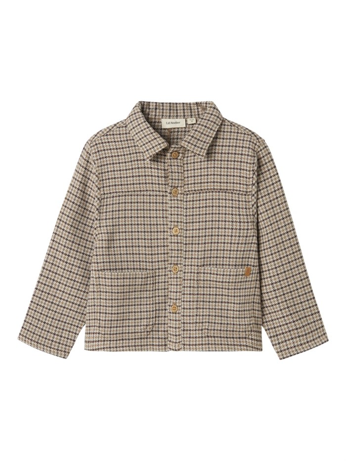 Lil\' Atelier Evin LS shirt - Petrified Oak