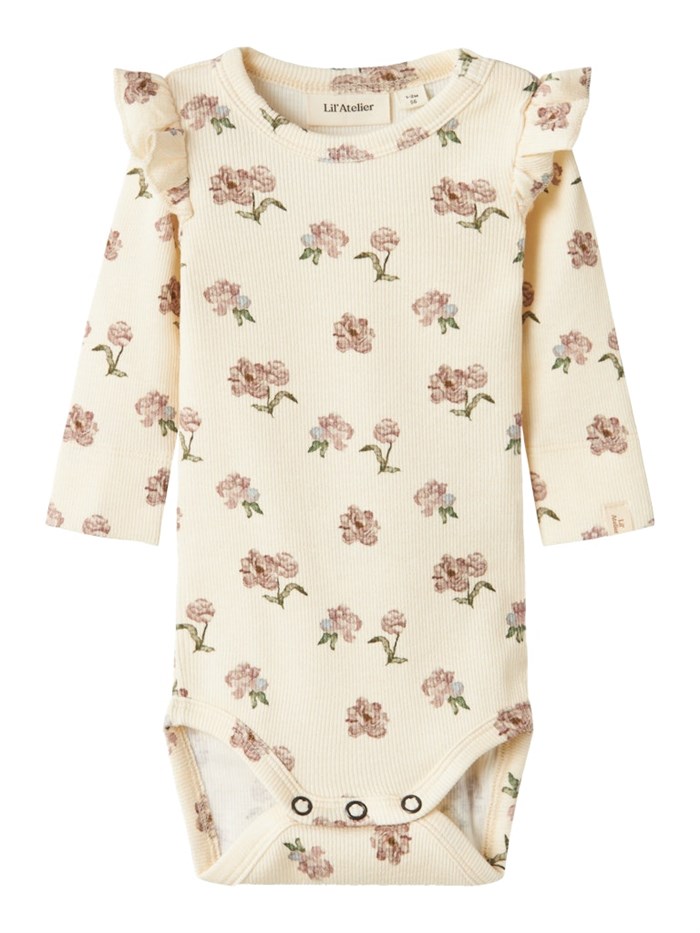 Lil\' Atelier Gavo LS slim body - Turtledove peony