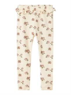 Lil' Atelier Gavo slim leggings - Turtledove peony