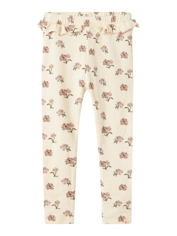 Lil\' Atelier Gavo slim leggings - Turtledove peony