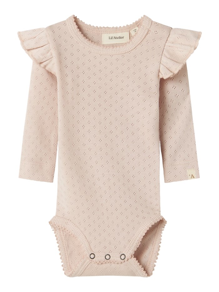 Lil\' Atelier Rachel LS slim body - Peach Whip