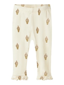 Lil' Atelier Gavo slim leggings - Turtledove ice cream