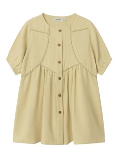 Lil' Atelier Damla LS dress - Taos Taupe 