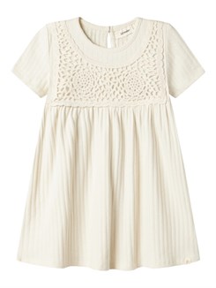Lil' Atelier Flora SS dress - Turtledove