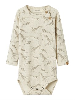 Lil' Atelier Gio LS slim body - Turtledove whale