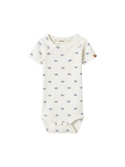 Lil' Atelier Lavo SS slim body - Coconut Milk - Paper boat