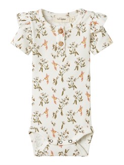 Lil' Atelier Lavo SS slim body - Coconut Milk - Humming bird