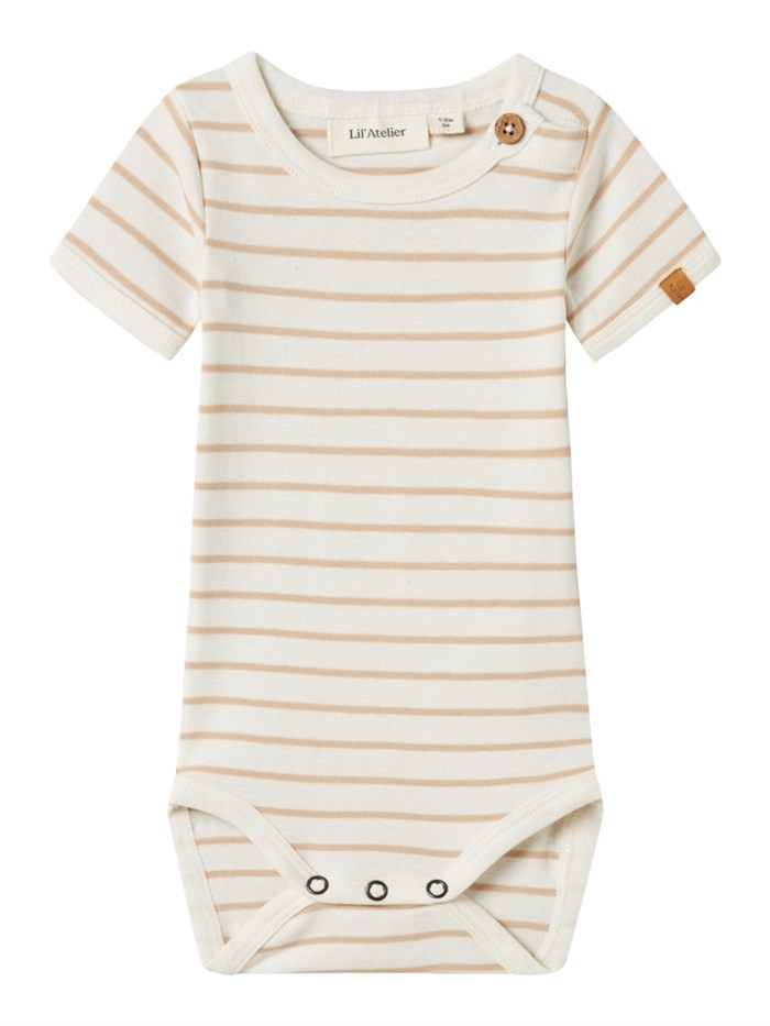 Lil\' Atelier Geo SS body - Irish Cream