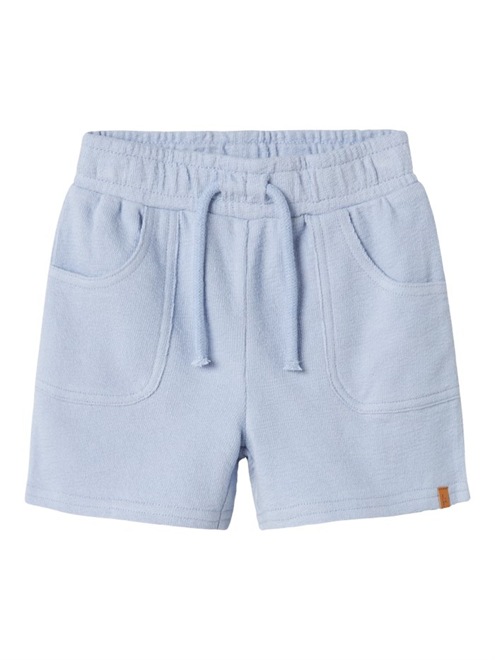 Lil\' Atelier Jollo loose sweat shorts - Zen Blue
