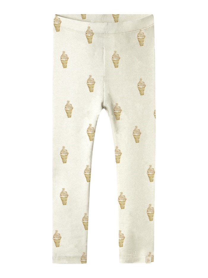 Lil\' Atelier Gavo slim leggings - Turtledove ice cream