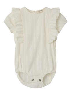 Lil' Atelier Jazelle SS loose bodyshirt - Coconut Milk