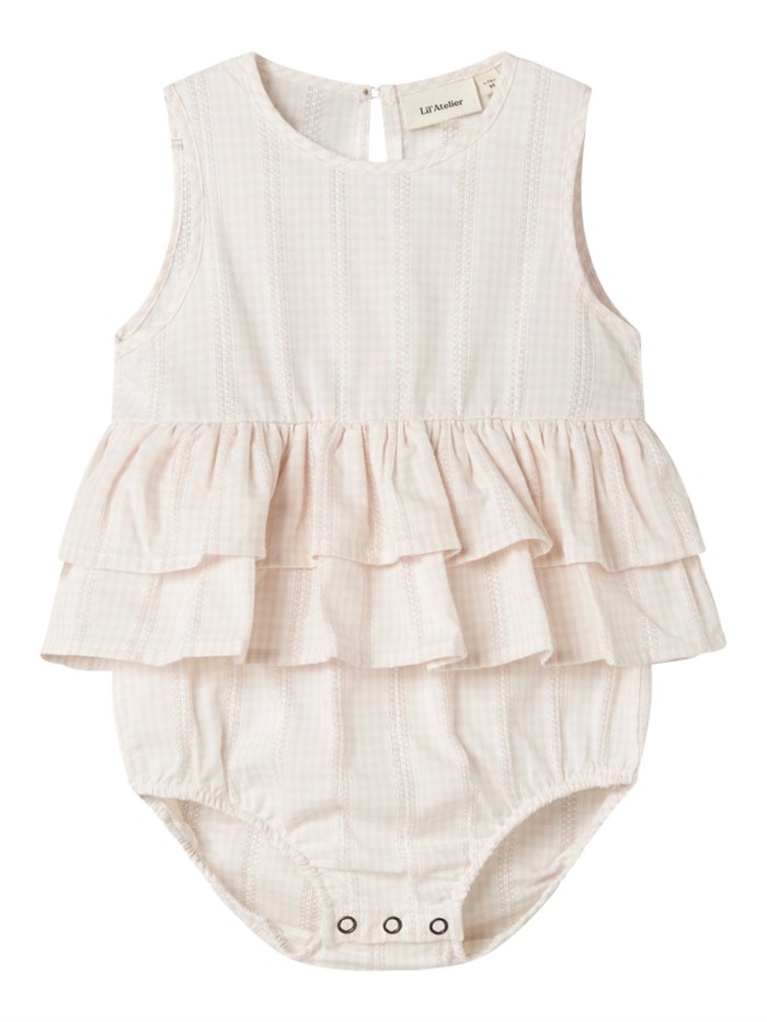 Lil\' Atelier Hazelle SL summer suit - Peach Blush
