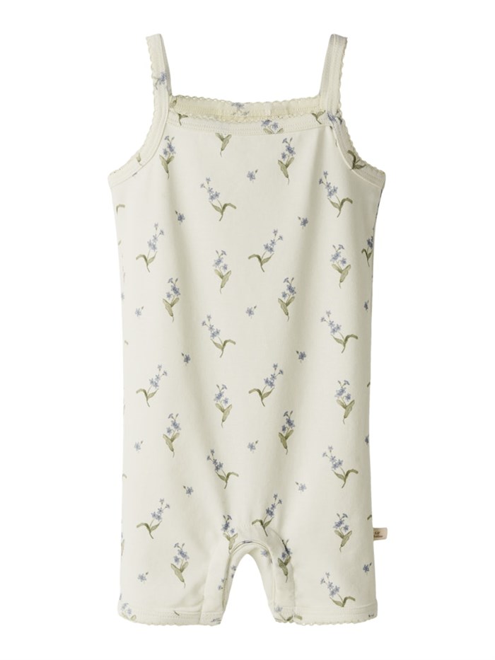 Lil\' Atelier Gayo SL suit - Coconut Milk - Forget me not