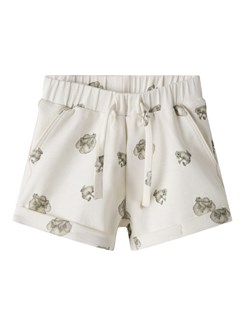 Lil' Atelier Gayo shorts - Coconut Milk Frog