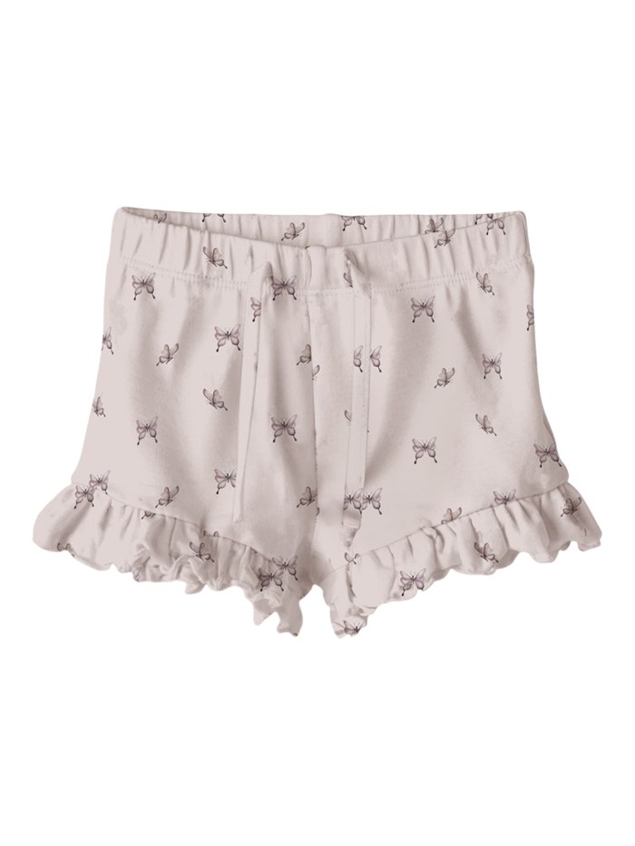 Lil\' Atelier Gayo shorts - Peach Blush butterfly