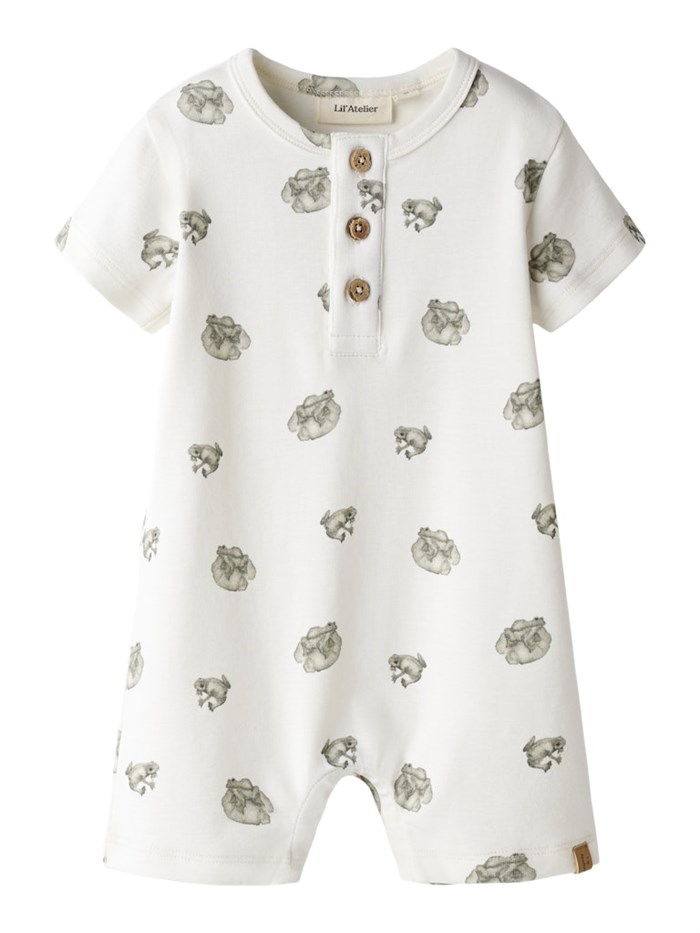 Lil\' Atelier Gayo SS loose suit - Coconut Milk Frog